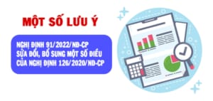 Điểm mới Nghị định 91/2022/NĐ-CP